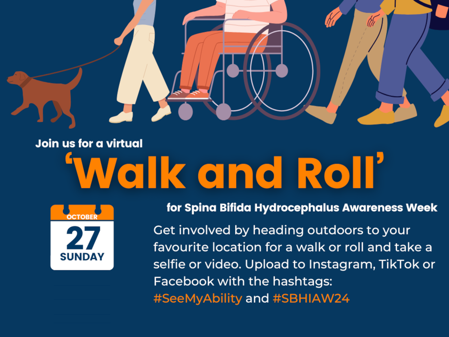 Walk and Roll for Spina Bifida Hydrocephalus